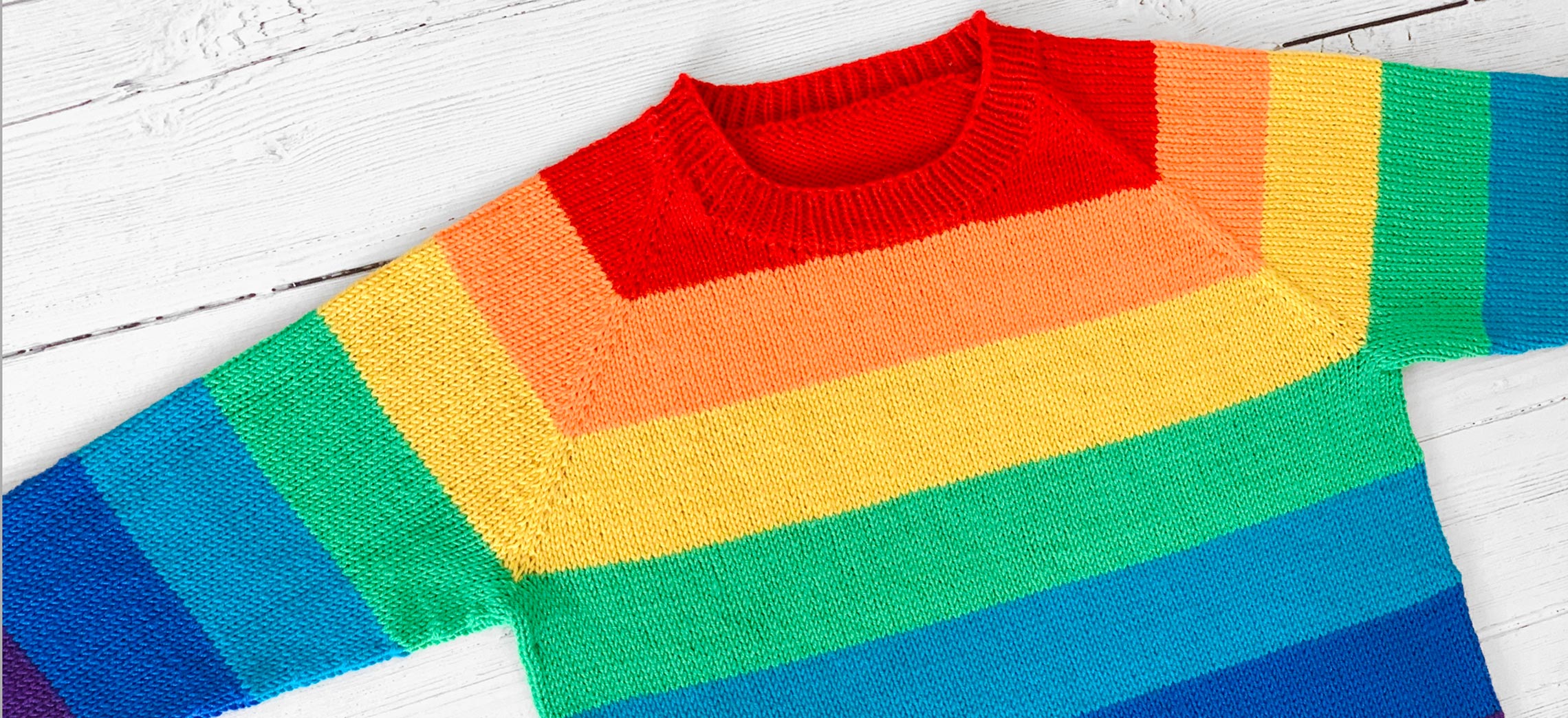A Beautiful Difficult Return To Knitting: Rainbow Sweater